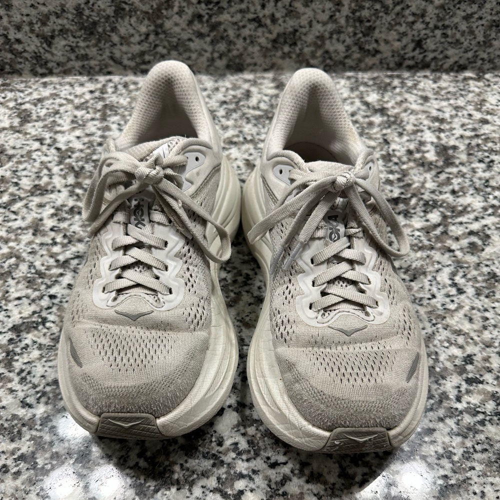 Grey Hoka Bondi 9 size 6.5 - Picture 3 of 9